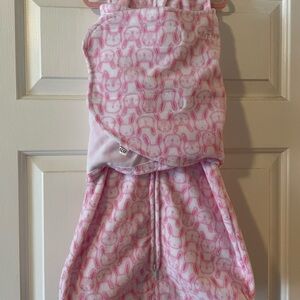 Halo Pink Bunny Fleece Sleep Sack 3-6 Months